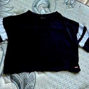 Black and white shirt